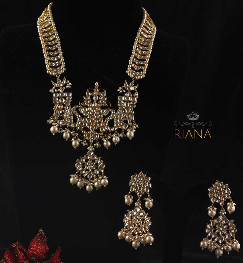 Jadtar studded Necklace set