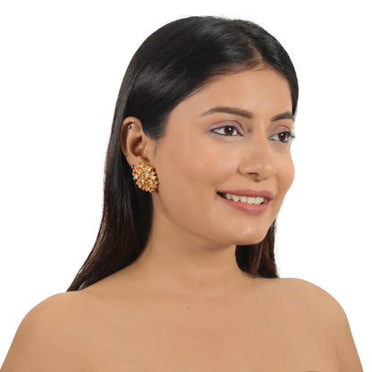 Wedding Wear Light Pink Jadau Choker Set