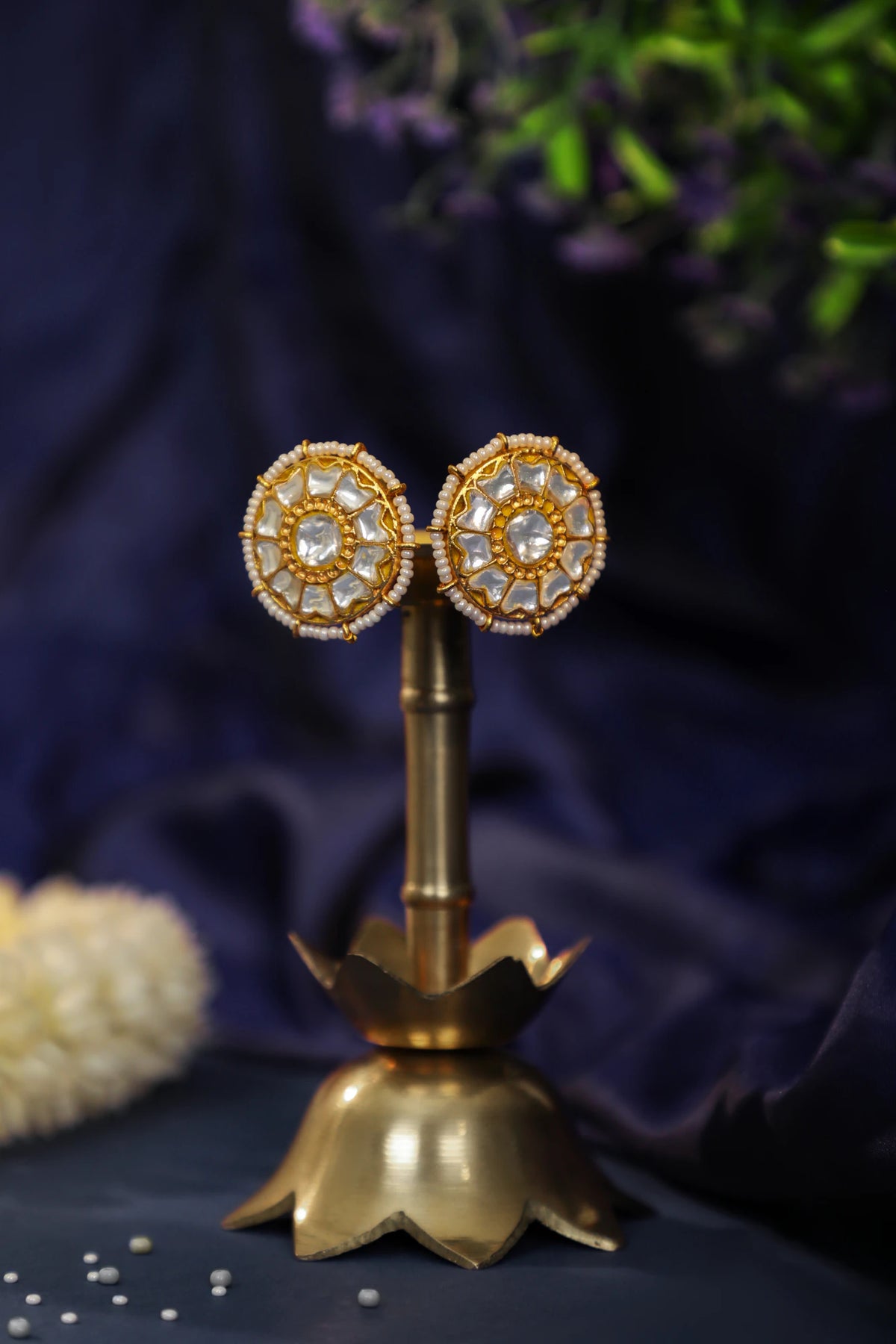 Long royal pendant necklace