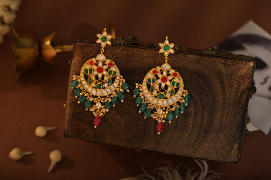 Rajasthani style handcrafted earings