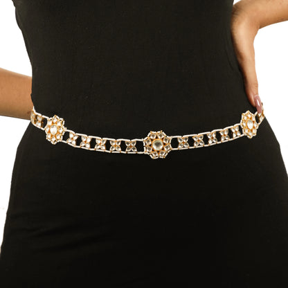 Indian Traditional Wear Flower Belt/Girl'S Wear/Festival  Wear