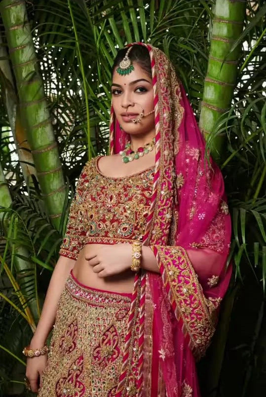 Multicolour Traditional Necklace Set