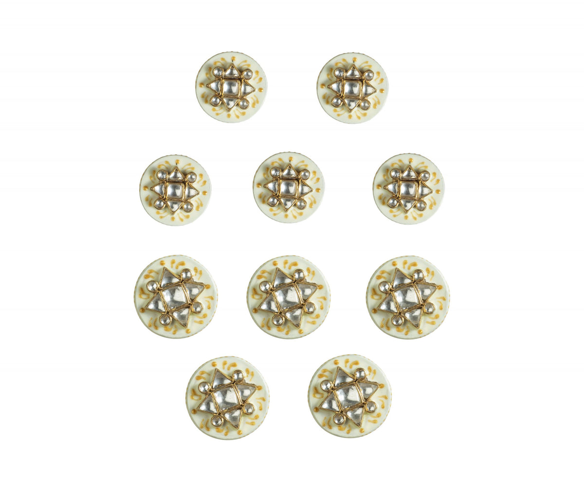Diamond Stylish Men Kurta Button Design