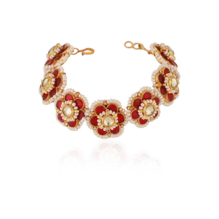 6 carat gold plated jadau kangan Hyderabadi Jewellery for Aligs presents  latest Hyderabadi jewellery at our online store, buy variety of… | Instagram