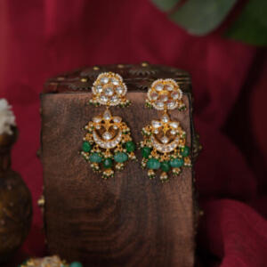 Floral tiny occassion wear earrings