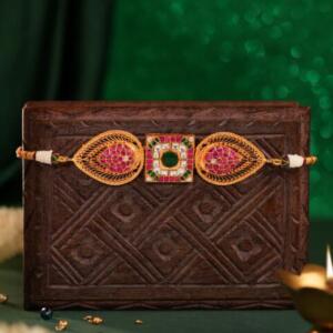 Handcrafted multicolor choker