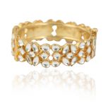 PLAIN WHITE JADTAR STONE BANGLES(SINGLE PIECE)