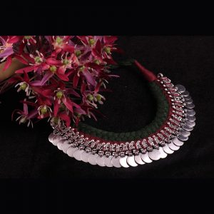 Navratri Special Oxodised Neckpiece