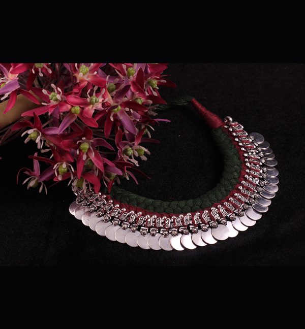 Navratri Special Oxodised Neckpiece