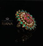 Multicolored Jadtar Ring