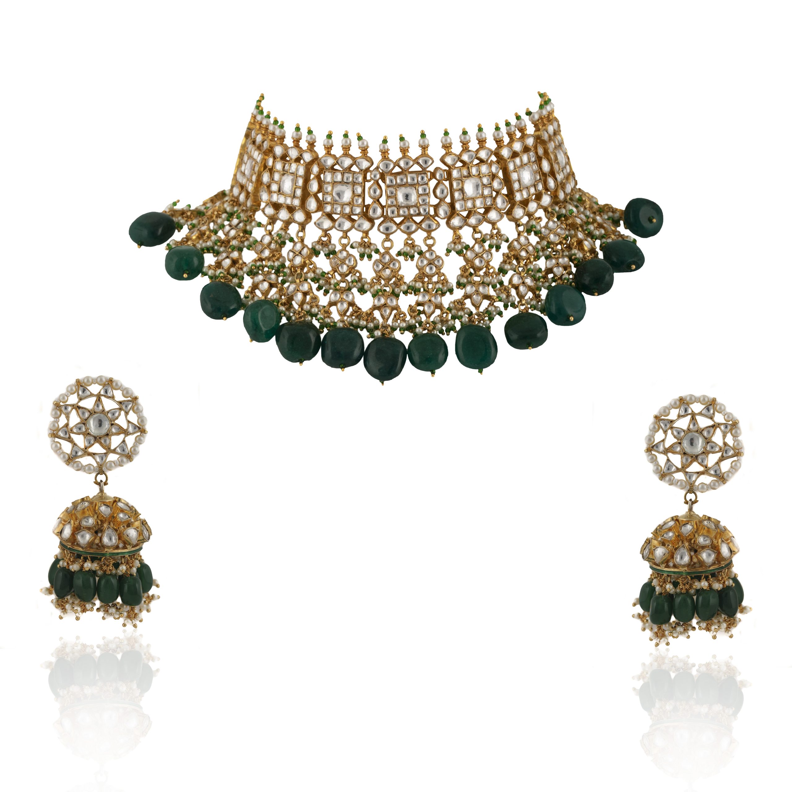 Buy online Dark Green Layered Beaded Necklace from fashion jewellery for  Women by Paisley Pop for ₹2799 at 0% off | 2024 Limeroad.com