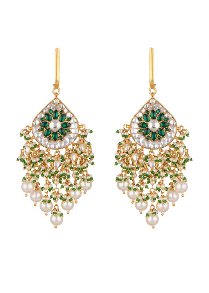 Cute Crystals Hook Jhumkas / Indian Earrings /bollywood Jewelry/ CZ Stone  Earrings / Bridal Earrings/ Dance Jewelry - Etsy