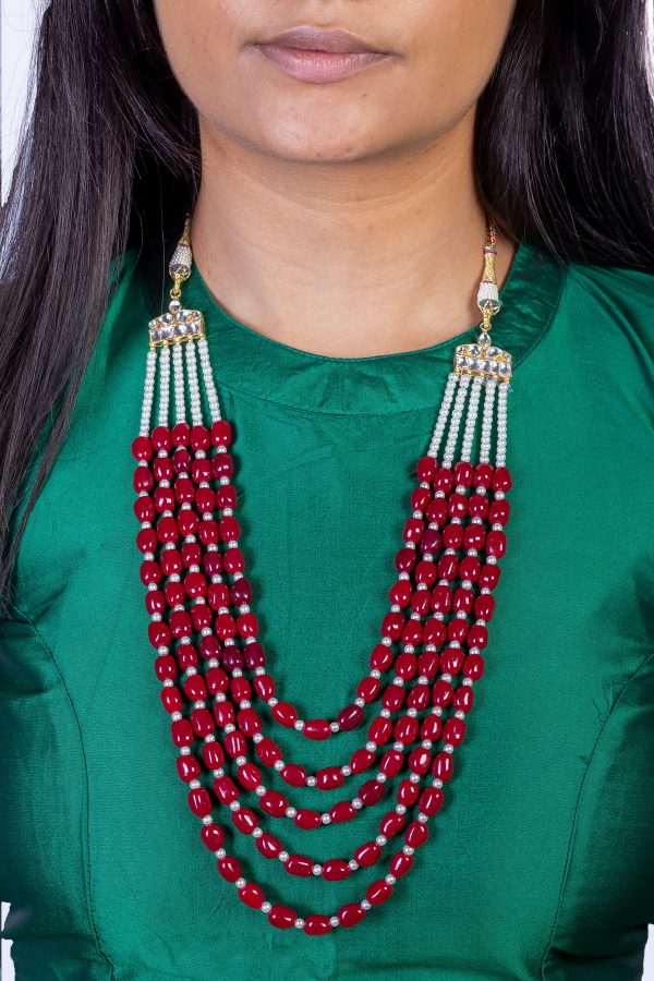 MAROON 5 LINE MAALA WITH SMALL PEARL