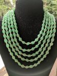 Green Color beads semi precious maala For women & Girls