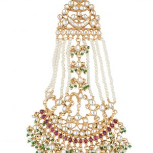 Bridal Colorful Passa Jewellery Design