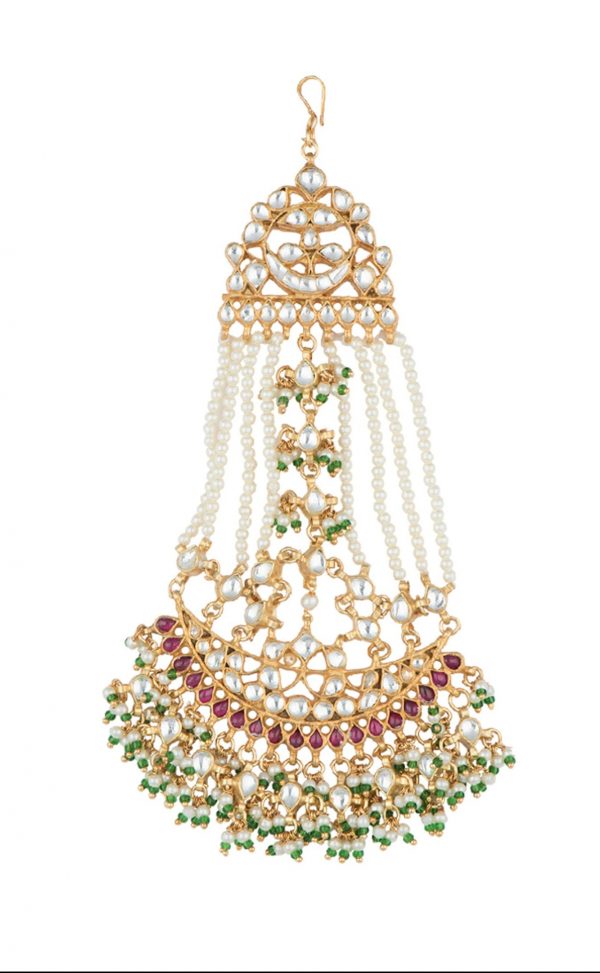Bridal Colorful Passa Jewellery Design