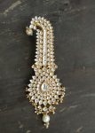 WHITE JADTAR STONE WITH WHITE BEADS KILANGI