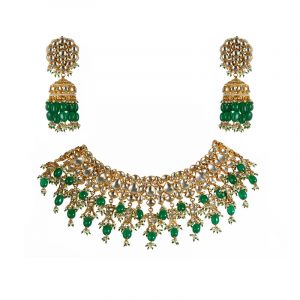 Full Neck set with Jhumkis