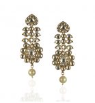 Chokar styled neckpiece with earrings
