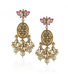 Traditiona Styled Pendant Set of pink florals