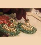 Delicate Green Chand Baalis
