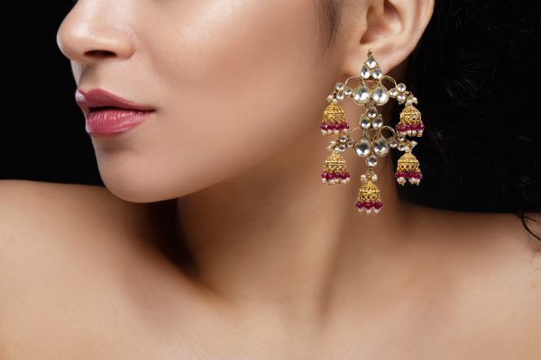 Zumkha style small earrings