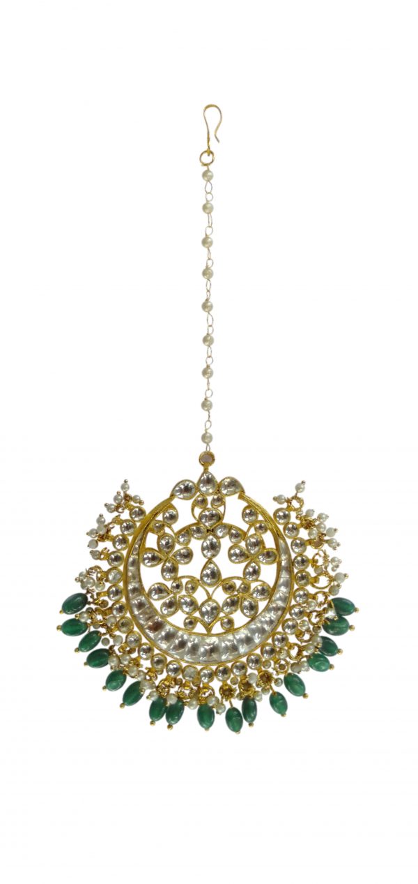 WHITE TIKKA WITH GREEN HANGINGS