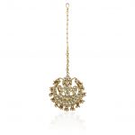 WHITE FLORAL SHAPE TIKKA