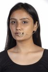 Elegant Beaded Nosering