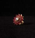 Floral Shapped kundan ring