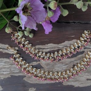 PINK AND WHITE PAYAL