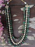 Multi Color beads semi precious maala Jewellery Design